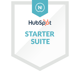 Label mit HubSpot Logo und Lizenzname